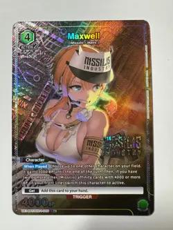 Union Arena: Goddess of Victory NIKKE - Maxwell (R*) - UE14BT/NIK-1-089 - Image 1