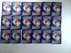 Pokemon TCG original Base Set WOTC Bundle Job Lot 21 Cards Total 1999 - Image 2