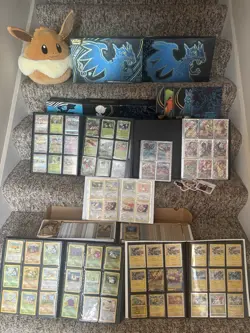 Huge Pokemon Card Collection/Card Collection 850+ NO BINDERS - Image 1