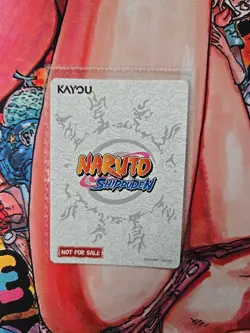 Naruto PSA Magazine Promo Card (SEALED) - Image 4