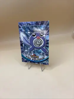 POLIWAG #60 Topps TV Animation BLUE LOGO Pokemon Card LP - Image 4
