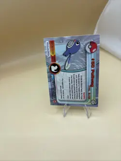 POLIWAG #60 Topps TV Animation BLUE LOGO Pokemon Card LP - Image 5