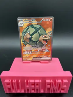 Pokemon Golem EX TCG SV Scarlet & Violet 151 Card 189/165 Near Mint - Image 1