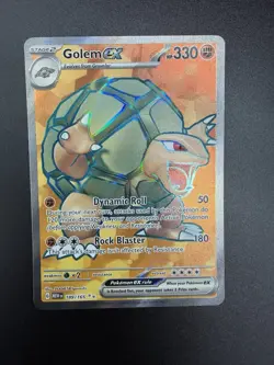 Pokemon Golem EX TCG SV Scarlet & Violet 151 Card 189/165 Near Mint - Image 3