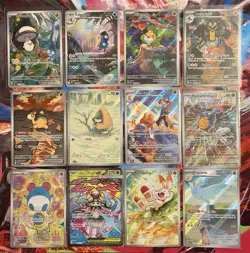 Pokemon Ascended Heroes 12 Card Lot - Mega Attack Illustration Rares + More! - Image 1
