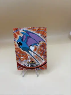 #41 Zubat Topps Bue Logo TV Animation Edition Pokemon Card 1999 Nintendo - Image 1