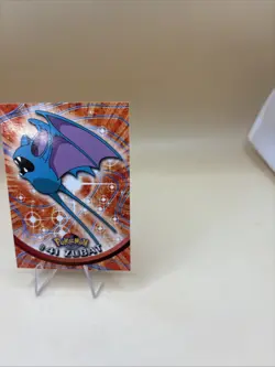#41 Zubat Topps Bue Logo TV Animation Edition Pokemon Card 1999 Nintendo - Image 4