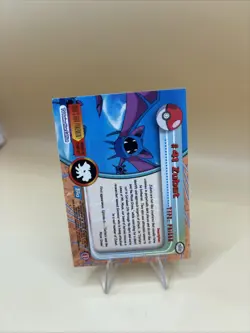 #41 Zubat Topps Bue Logo TV Animation Edition Pokemon Card 1999 Nintendo - Image 5