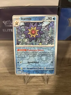 Starmie Reverse Holo NM 121/165 Scarlet & Violet 151 Pokemon Card - Image 1
