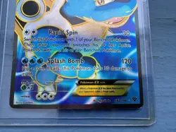2014 Pokemon Blastoise EX ultra rare XY Holofoil card 142/146 - Image 5