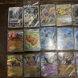 Lot of (42) Assorted Modern English Pokemon cards IR SR SAR AR Ex FA Pokeballs - Image 2