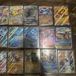 Lot of (42) Assorted Modern English Pokemon cards IR SR SAR AR Ex FA Pokeballs - Image 3