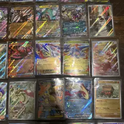 Lot of (42) Assorted Modern English Pokemon cards IR SR SAR AR Ex FA Pokeballs - Image 4