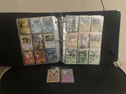 Huge Pokemon Card Collection Binder 7LB Vintage Modern + Promos - Image 1
