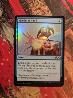 MTG Card: (1x) Sleight of Hand (Ultimate Masters) FOIL - Image 1