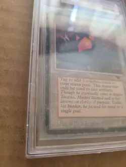 Mishra's Workshop Antiquities MTG Magic 1994 English Reserved List Land HP Card - Image 5