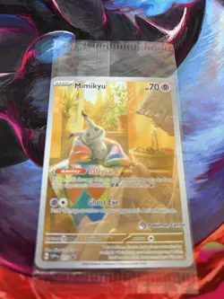 Mimikyu - 075 (Pokemon Center) 075 Sv: Scarlet & Violet Promo Cards Holo - Image 1