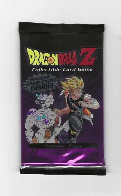 DragonBall Z TRUNKS SAGA-- 11 Card Booster Pack--Sealed--Plus BCW Deck Guards - Image 1