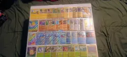 Pokemon Card Collection Lot Pikachu, Blastoise, Rainbow Rare - Image 1