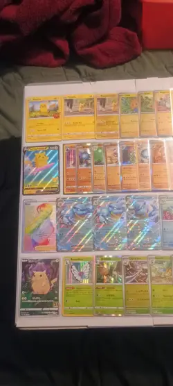 Pokemon Card Collection Lot Pikachu, Blastoise, Rainbow Rare - Image 2