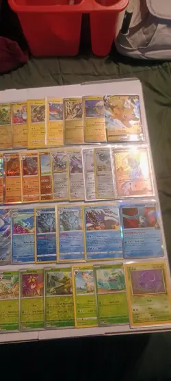 Pokemon Card Collection Lot Pikachu, Blastoise, Rainbow Rare - Image 4
