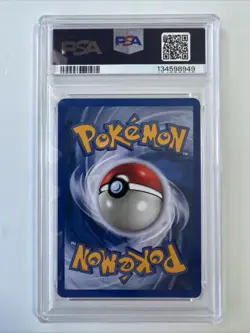 Pokemon 2000 Base Set II Mewtwo Holo Card #10/130 PSA 8 NM-MT - Image 2