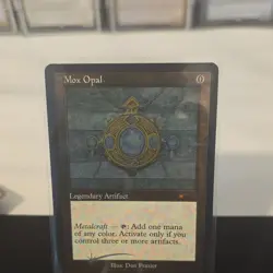 Mox Opal Mythic Legendary Artifact Retro Frame Foil Secret Lair Drop English Ma… - Image 1