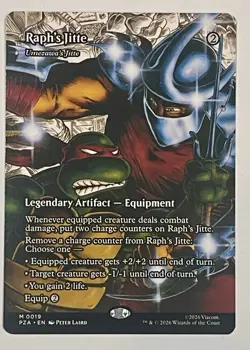 Raph's Jitte - Umezawa's Jitte (Borderless) Teenage Mutant Ninja Turtles Source - Image 1