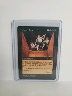 MTG GRAVE PACT - NM (x1) STRONGHOLD Magic the Gathering - Image 1