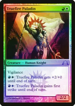 1x Truefire Paladin - FOIL - NM - Gatecrash - SPARROW MAGIC - mtg - - Image 1