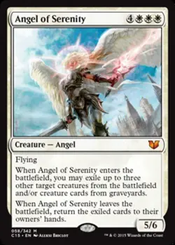 1 x Angel of Serenity - Commander 2015 - Light Play - MTG - Image 1