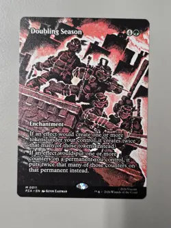 Doubling Season (Borderless) - 0011 - MTG: TMNT - Near Mint / Mint - Image 1