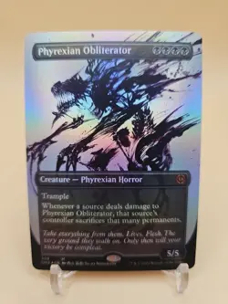 Phyrexian Obliterator (Showcase) Phyrexia: All Will Be One Foil - Image 1