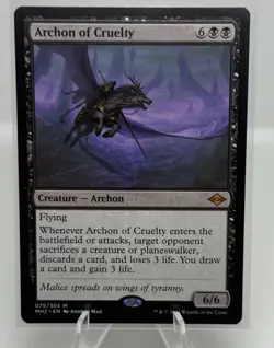 Archon of Cruelty NM Commander: Modern Horizons 3 0197 MTG Regular - Image 1