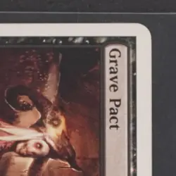 2005 MAGIC THE GATHERING 9TH EDITION #135 GRAVE PACT - Image 5