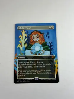 Idyllic Tutor NM Borderless Special Guests Magic The Gathering Mtg Near Mint - Image 1