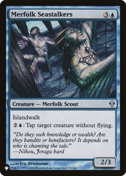 Merfolk Seastalkers #55 | Near Mint | The List PLST | Magic MTG - Image 1