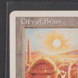 1995 MAGIC THE GATHERING CHRONICLES CITY OF BRASS - Image 3