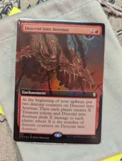 MTG - Descent into Avernus (Extended Art) Battle for Baldur's Gate - FOIL - Image 1