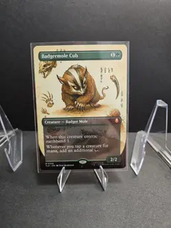 Badgermole Cub (Borderless) Avatar: The Last Airbender Regular NM/MINT - Image 1