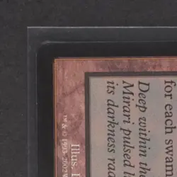 2002 MAGIC THE GATHERING TORMENT #139 CABAL COFFERS - Image 3