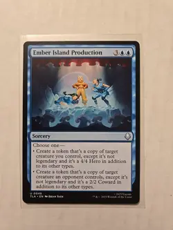 Ember Island Production - Avatar - NM - Uncommon - Sorcery - MTG - Image 1