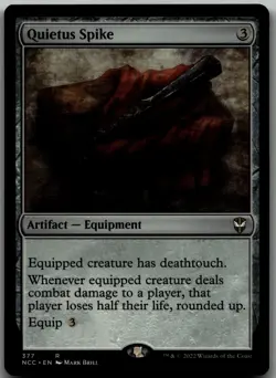 Quietus Spike R Commander: Streets of New Capenna 377 LP - Image 1