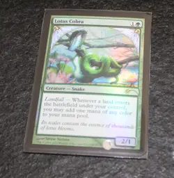 Lotus cobra - foil - English - MTG year of the snake promo - NM - Image 1