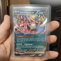 Fezendipiti EX 038/064 Shrouded Fable Double Rare Pokemon TCG NM - Image 1