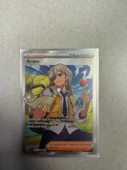 Pokemon TCG - Scarlet And Violet - Base Set - Arven 235/198 - Ultra Rare - NM - Image 1