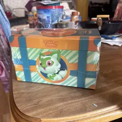 Pokemon Trading Card Game Paldea Adventure Chest - Factory Sealed 6 TCG Packs - Image 1