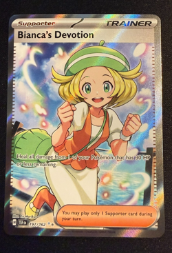 Pokemon Bianca's Devotion 197/162 SV05: Temporal Forces Holo PRISTINE - Image 1