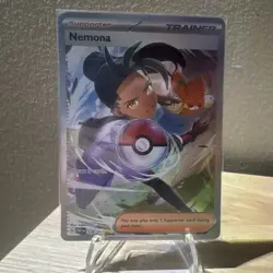 Pokemon TCG Trainer Supporter Nemona PAF 238/091 Regular English 2024 - Image 1