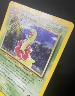 Meganium 11/111 Neo Genesis Holo 1st Edition - Pokemon Card - Image 3